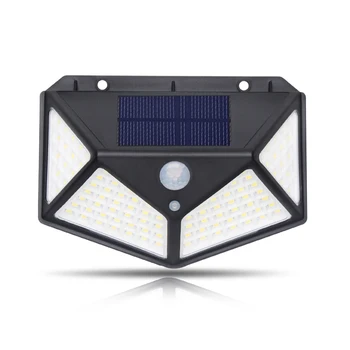 

Walkway Lights Motion Sensor Home Durable Wall Light Street Lamp 100LED Solar 3.0Modes Outdoor Waterproof