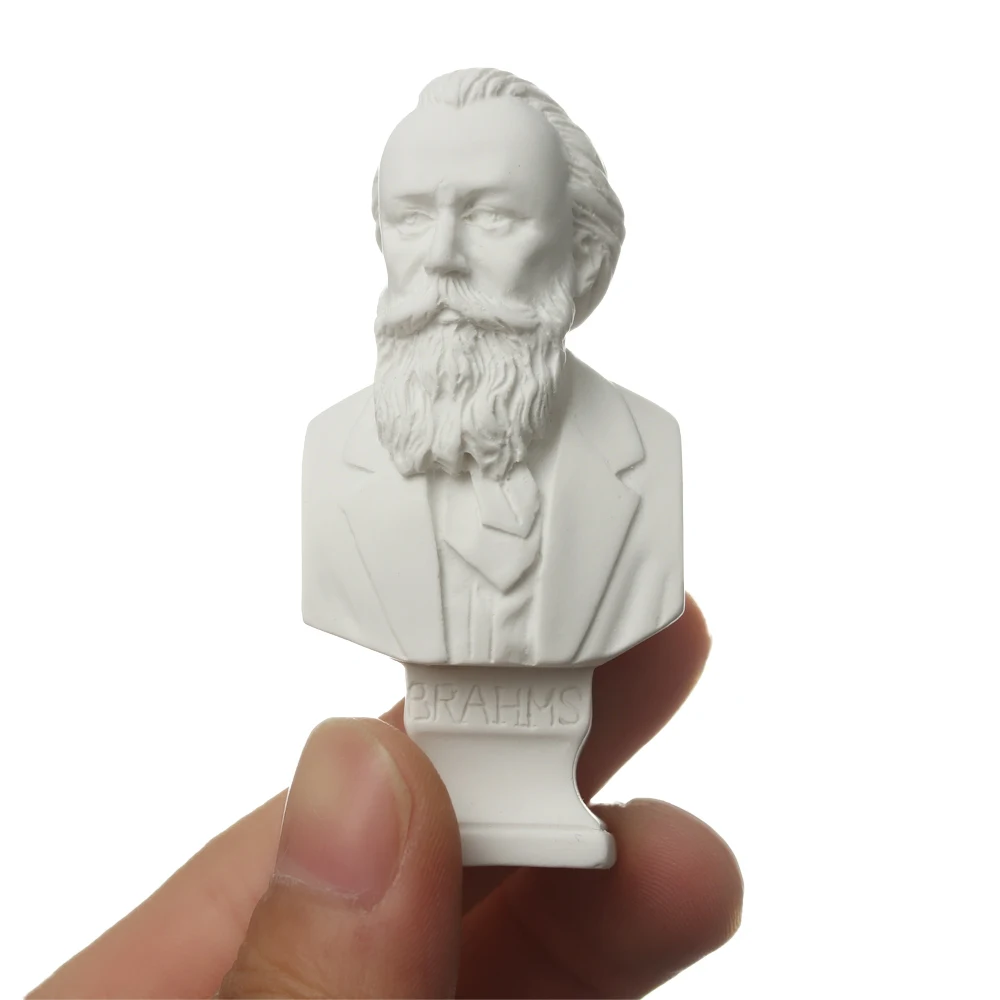 Miniature Figurines Greek Mythology Figurines Gypsum Portraits Bust Mini Gypsum Statue Drawing Practice Crafts Plaster Sculpture Nordic Home Decor