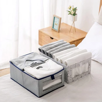 

Cube Non-Woven Storage Basket Clothes Folding Storage Box for Nursery Underwear Shirt Toy Organizer Laundry Finishing Bins