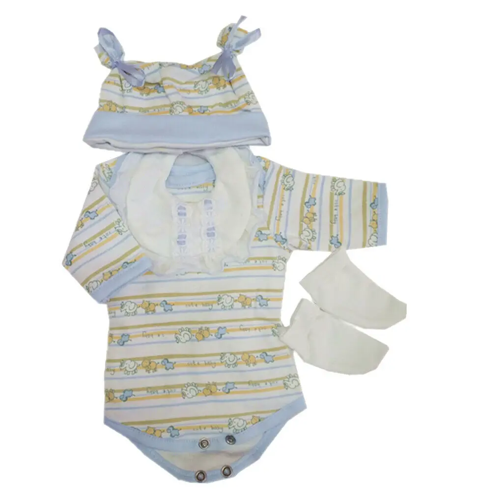 Модные комбинезоны, шляпа, нагрудник, носки, наряд для 1"-18" Reborn baby, девочка, мальчик, куклы, американская девочка, кукла, аксессуары для кукольной одежды