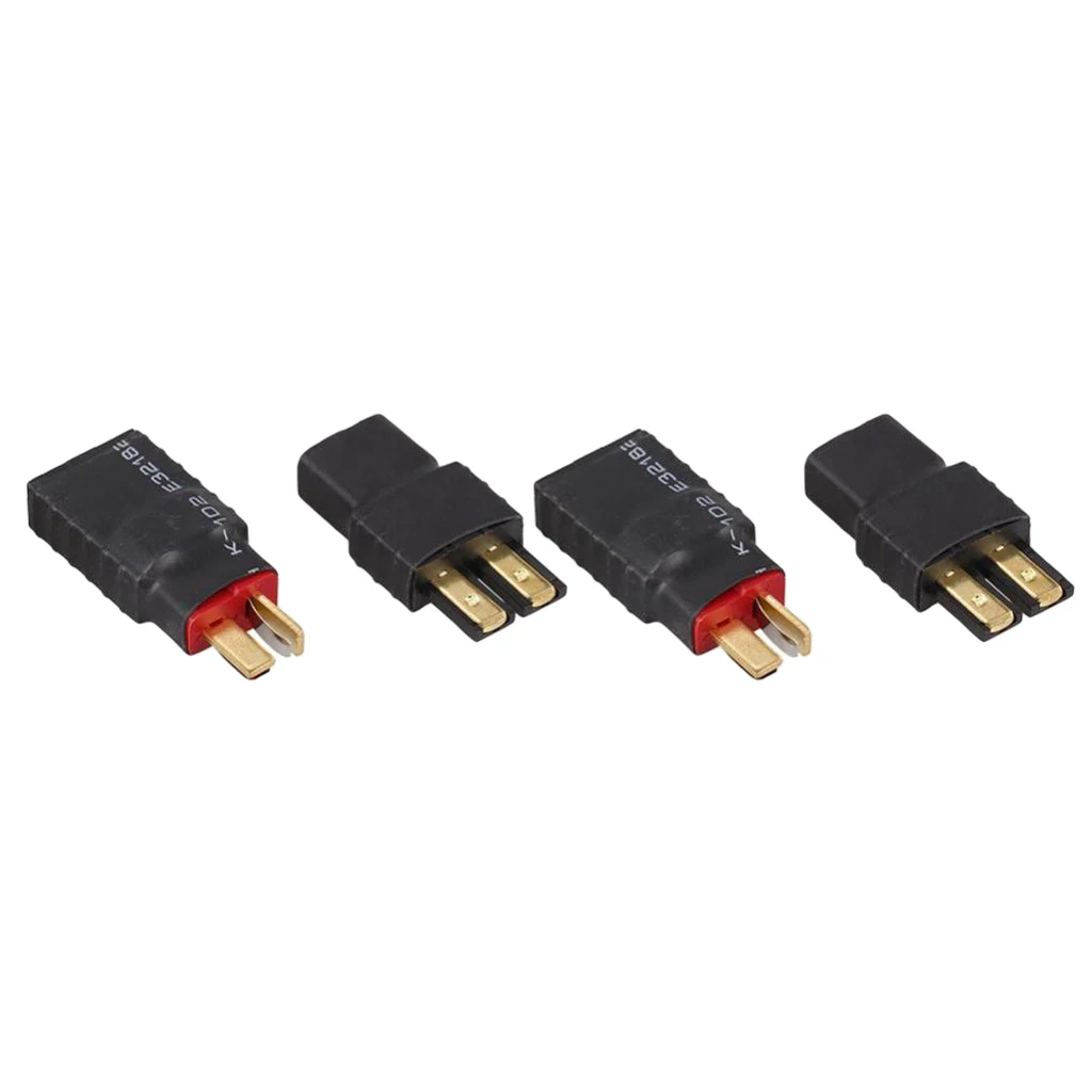 2Pair Plug Male/Female Adapter T-Plug Dean RC Battery Connector 2Pair Plug Male/Female Adapter T-Plug Dean RC Battery Connector