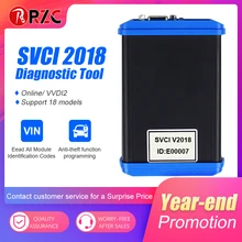 SVCI ключ программист полная версия(18 программного обеспечения) FVDI ABRITES Commander диагностический сканер SVCI V2015/V2014/ в