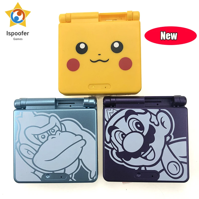 Новинка 2020 г. Сменный Чехол для корпуса Nintendo GBA SP For Gameboy полный корпус Advance