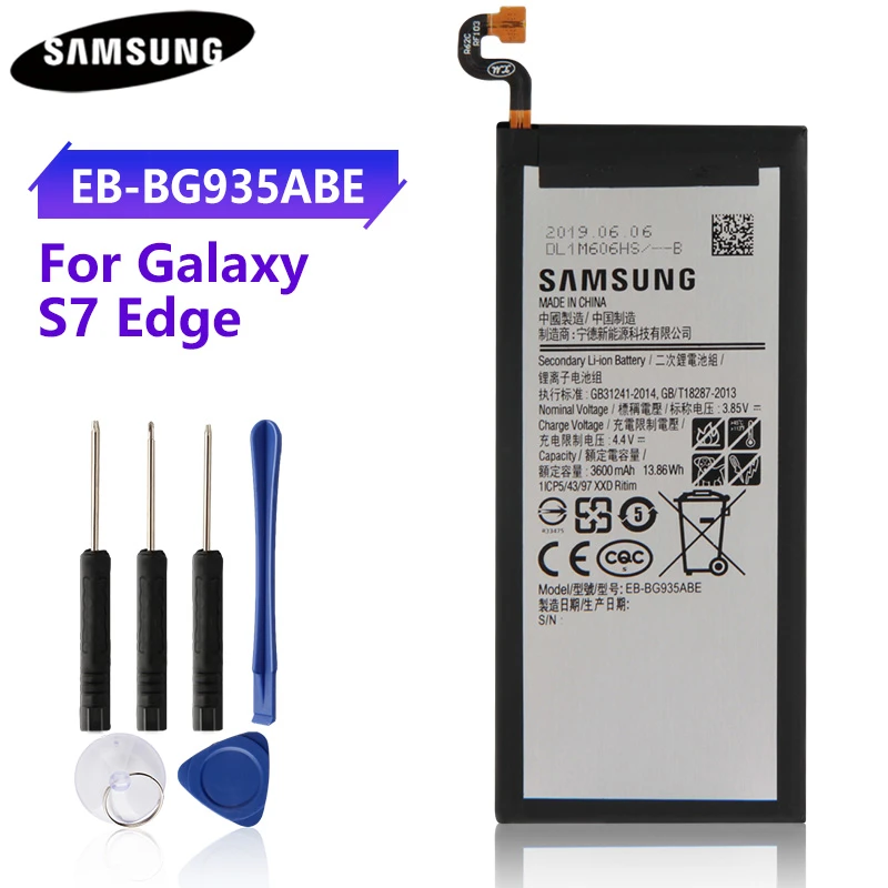 Authentic Original Phone Battery Eb Bg935abe Eb Bg935aba For Samsung Galaxy S7edge S7 Edge G9350 G935fd Sm G935f 3600mah Phone Battery Battery For Samsungbattery For Samsung Galaxy Aliexpress