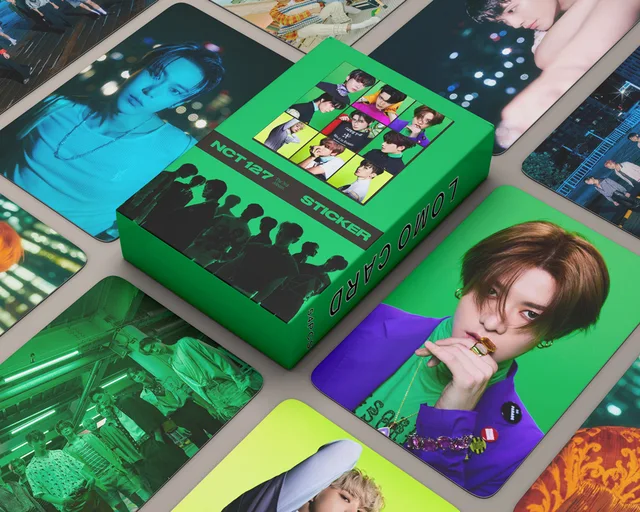 55PCS / Kpop Stray kids NO EASY Lomo Cards ATEEZ TXT TWICE NCT Bangtang Boys TXT ENHYPEN ITZY MAMAMOO Card album idol fan card NTC127