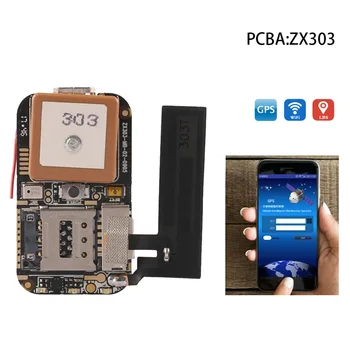 

High Quality 1PC ZX302 ZX303 PCBA GPS Tracker Mini GSM GPS Wifi LBS Locator SOS Alarm Web APP Tracking