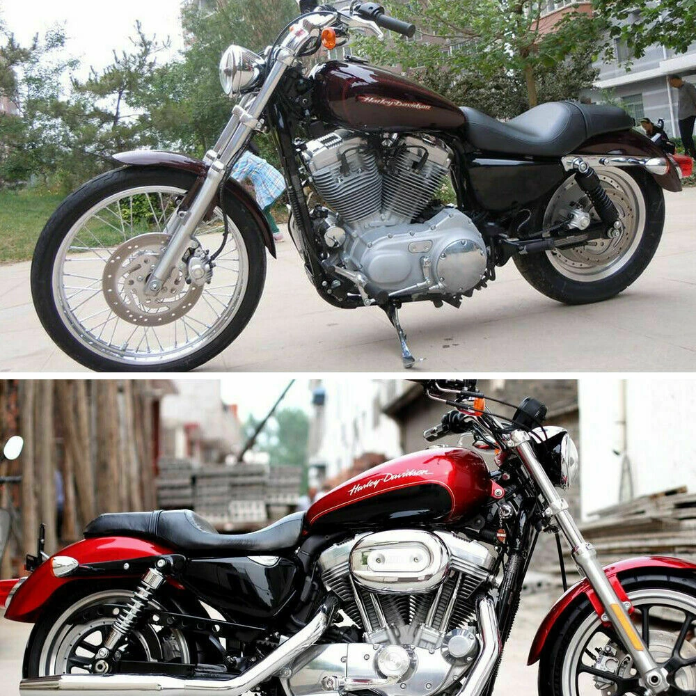 Новое ПАССАЖИРСКОЕ СИДЕНЬЕ 2 вверх для Harley Sportster XL 883 1200 48 72 10-16 |