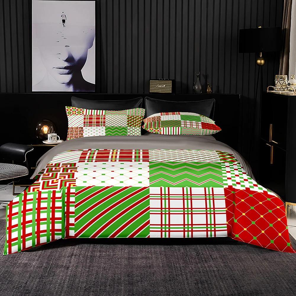 Роскошный геометрический Комплект постельного белья в скандинавском стиле