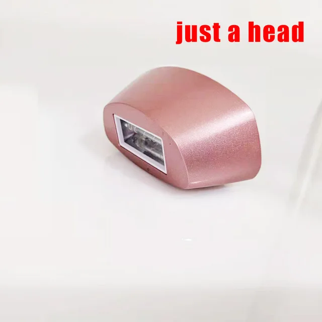 Pink head Профессиональная Перманентная IPL лазерная эпиляция для удаления волос электрическая фото для женщин безболезненная машина для удаления волос 600000 Fash - Цвет: Pink head