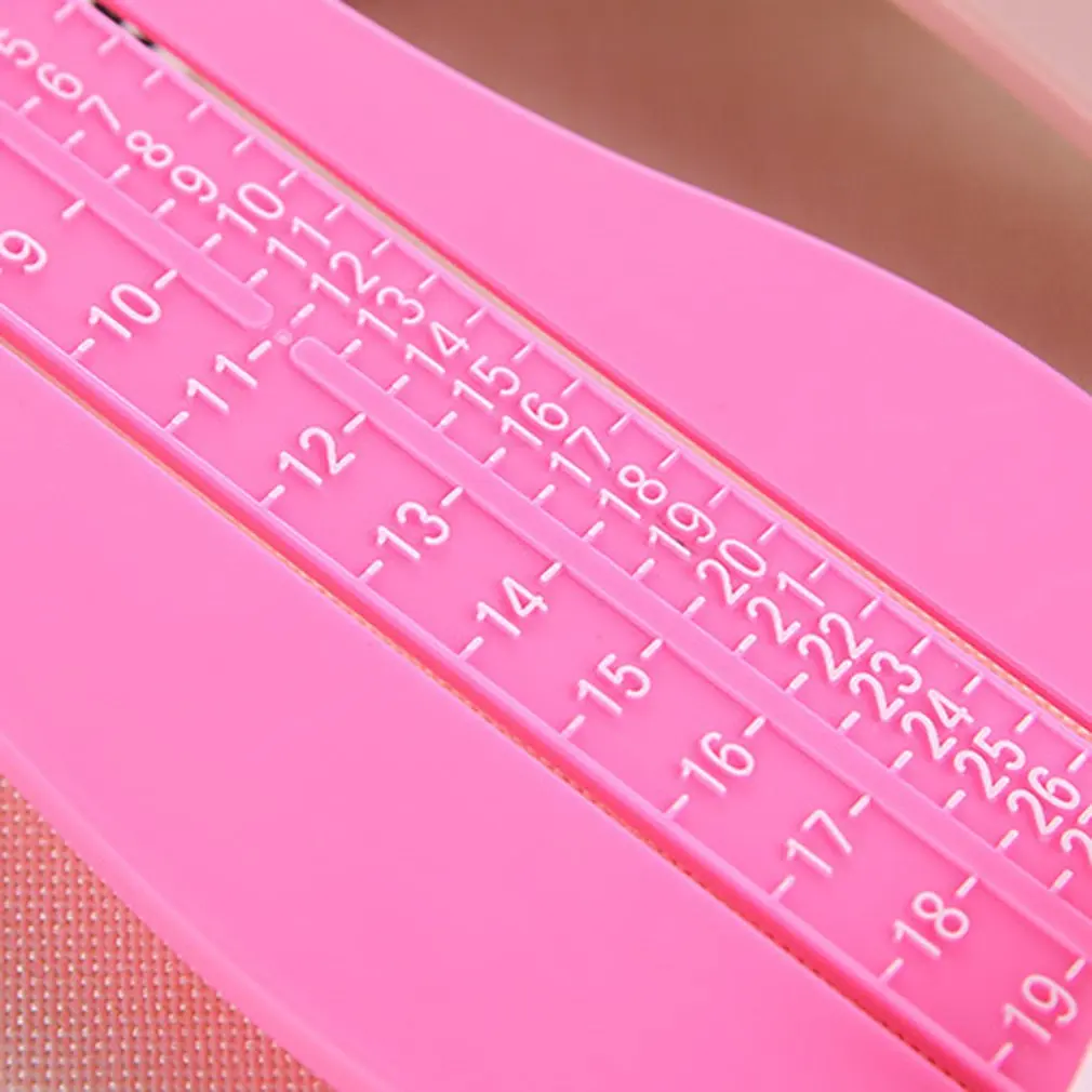 Пластиковый измерительный прибор для детской стопы измерения размера обуви|Уход