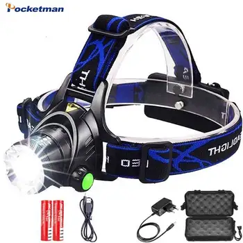 

Led Headlight XML 3/5 LED T6 Head Lamp Flashlight Torch Head Light with 18650 Battery Camping Fishing Hunting