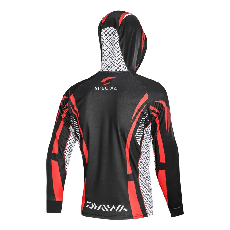 Новая одежда для рыбалки DAIWA, мужская одежда с длинным рукавом и капюшоном, лето-осень размера плюс, для велоспорта, кемпинга, рыбалки, рубашки dawa, рыболовство, куртки
