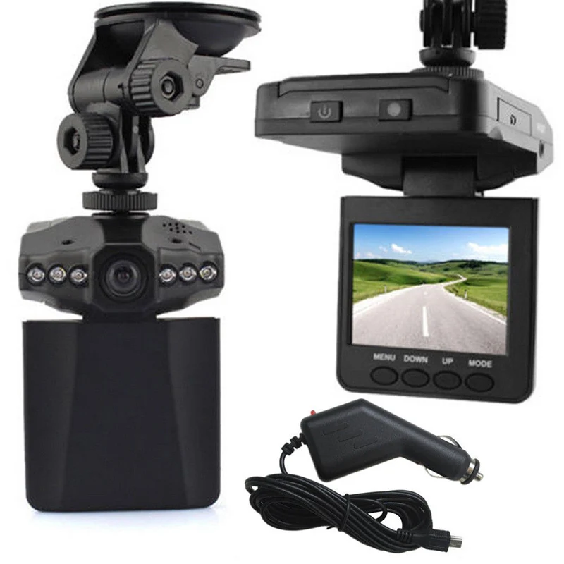 Автомобильный видеорегистратор 2,5 дюймов Камера 270 градусов Dashcam видео регистраторы автомобили ночного видения ИК рекордер S55