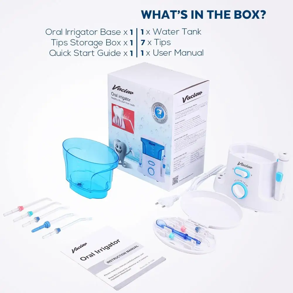 2020 Electric Tooth Cleaning Instrument Portable Oral Irrigator Dental Water Dental Floss Irrigatio