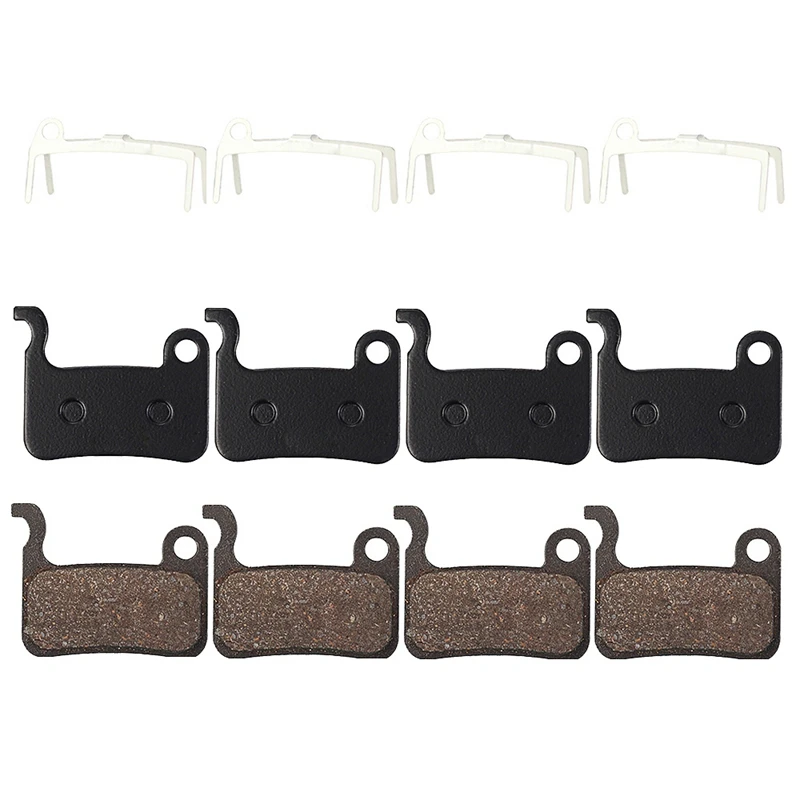 4 Pairs MTB Bicycle Resin Disc Brake Pads for Shimano Deore M596 M595 M535 SLX M665 XT M775/776/765 XT/R M975 M966 M965 | Спорт и