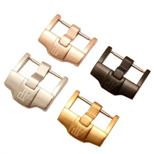 Hebilla de acero inoxidable para reloj, accesorios para reloj, hebilla de acero inoxidable, apta para la serie AP- ROYAL OAK, hebilla de Pin de correa de silicona de 20, 22 y 24mm