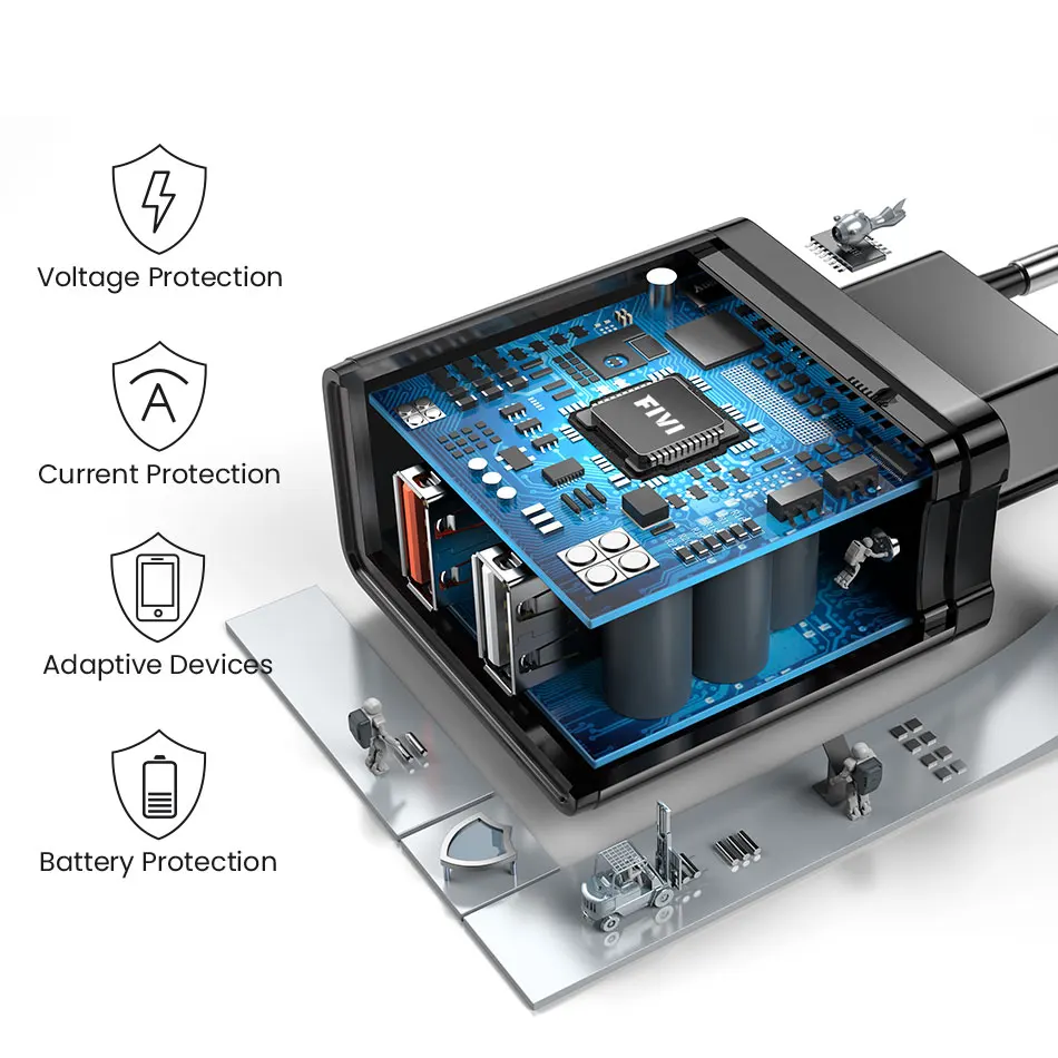 Usb зарядное устройство для мобильного телефона usb настенное зарядное устройство для samsung настольное зарядное устройство для iphone QC 3,0 мобильное зарядное устройство для huawei быстрое зарядное устройство