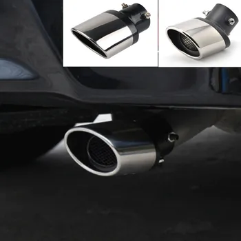 

Universal Car Exhaust Muffler Car Tail Throat Liner Pipe for megane 2 trafic mercedes w211 audi a6 bmw m audi a3 8v seat arosa