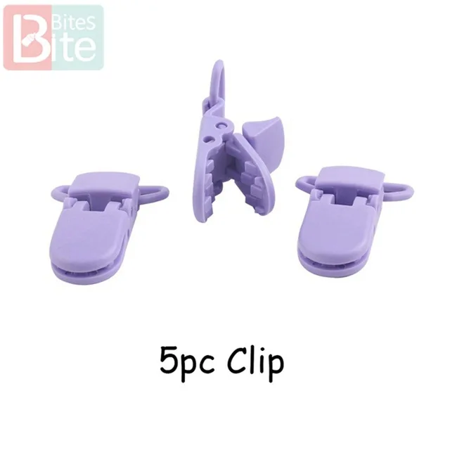 Bite Bites 1pc Satin Silk Rope Nylon Cord Colorful 1mm 80m Baby Teether Accessories Teething Necklace Rattail Cord DIY Tool Toys Purple Clip
