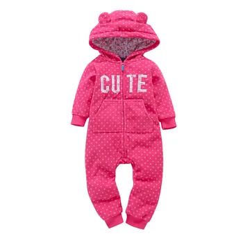 

Casual Jumpsuit Baby Cute Cartoon Printing Long Sleeve Autumn Winter Rompers Fashion Kids Toddler Bodysuit