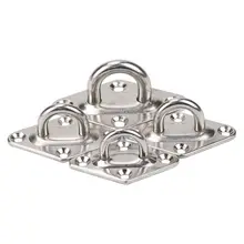 304 нержавеющая сталь потолок настенное крепление крюк сверхмощный якорь глазная пластина для лодки Йога качели гамаки T8WF