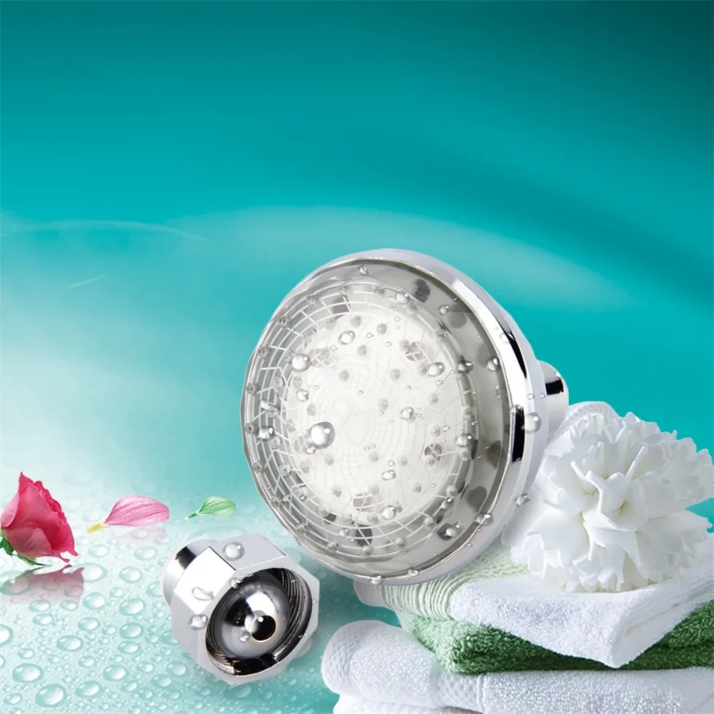 

LED Light 7 Color Changing Water Glow Shower Head Bathroom Home