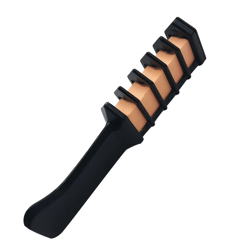 Мини Дизайн мелки для волос профессиональные мелки многоцветные окрашивающая расческа для волос уход за волосами Инструменты для укладки временный цвет волос - Цвет: Beige