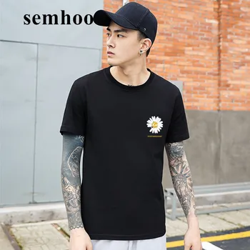 

2020 new short-sleeved t-shirt men's trend summer new cotton round neck sweater students loose Hong Kong style compassion