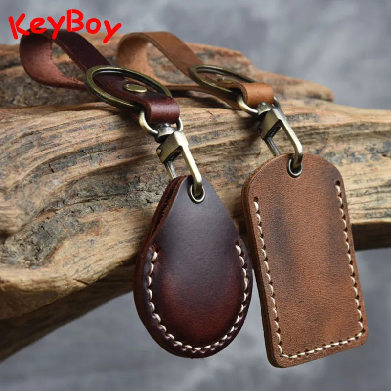 DanteGTS Ford Raptor F-150 Leather Key Chain Red Rectangular Key Ring Fob DanteGTS Ford Raptor F-150 Leather Key Chain Red Rectangular Key Ring Fob