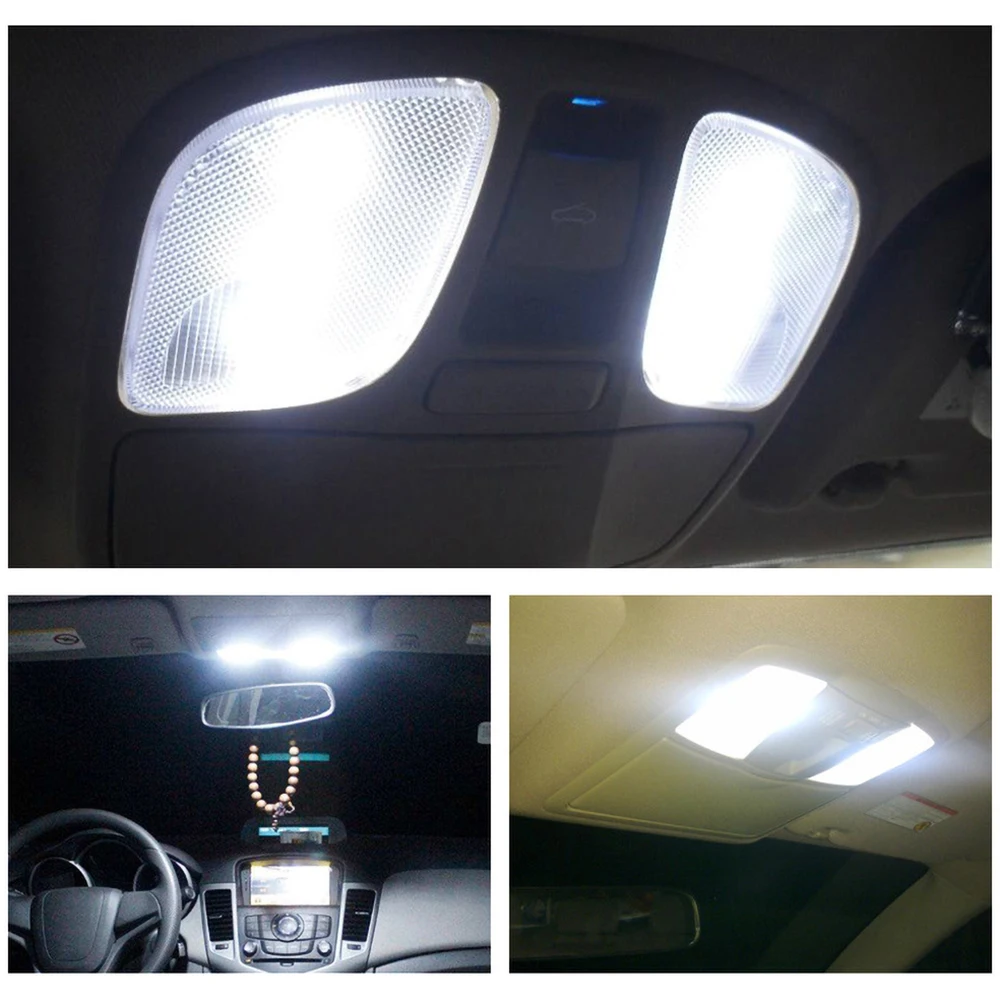 10Pcs T10 Led Canbus W5W Led  168 194 6000K  ȣ    ȣ Ʈ ڵ ׸  ڵ 12V
