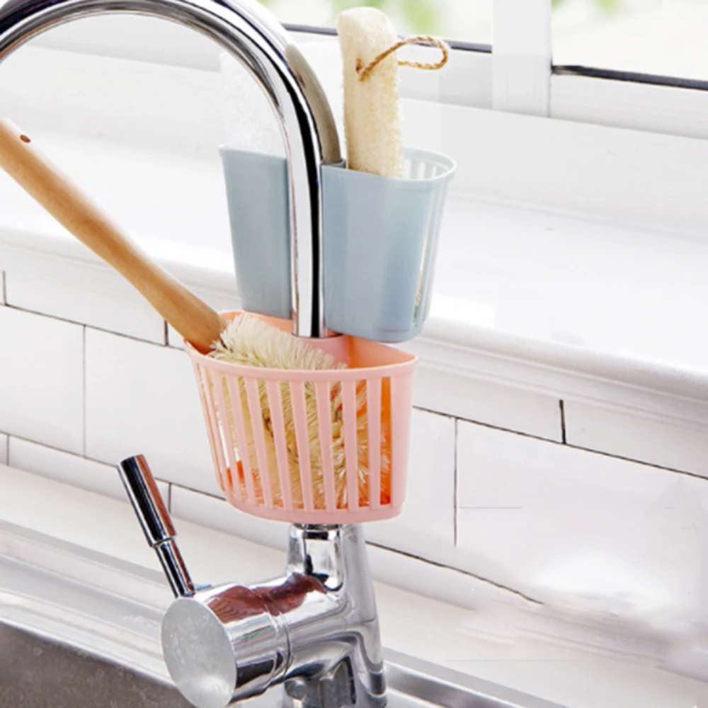 

Buckle Type Storage Rack Shelf Basket Spout Holder Sponge Storage Kitchen Supplies Faucet Organizer Holder Rack Kitchen Tools