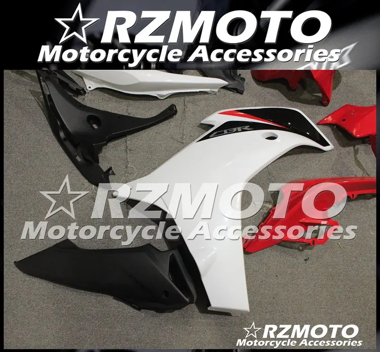 ABS мотоцикл обтекатель комплект для HONDA CBR600F 2011-2013 год кузов литья под давлением Магазин № 1274
