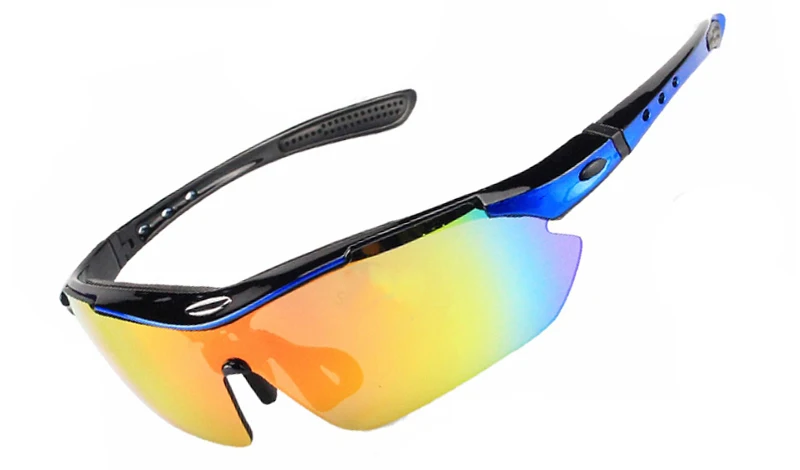 JLETOLI велосипедные очки поляризационные велосипедные очки Спорт на открытом воздухе, рыбалка солнцезащитные очки велосипед очки 99% УФ Защита 5 линз