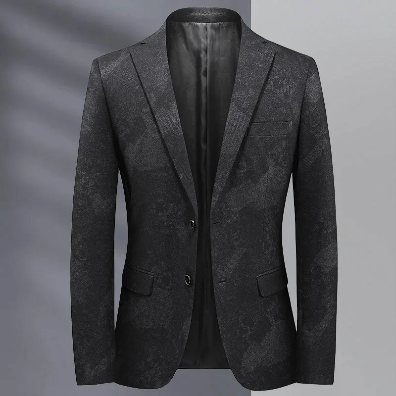 

2020 New Style for Autumn and Winter Men's Business Casual Suit Wedding Suit Business Dress Men's Single Western Suit