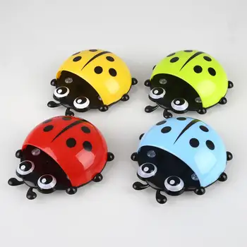 

Creative Cartoon Portable Animal Sucker Ladybird Designed Toothbrush Holder