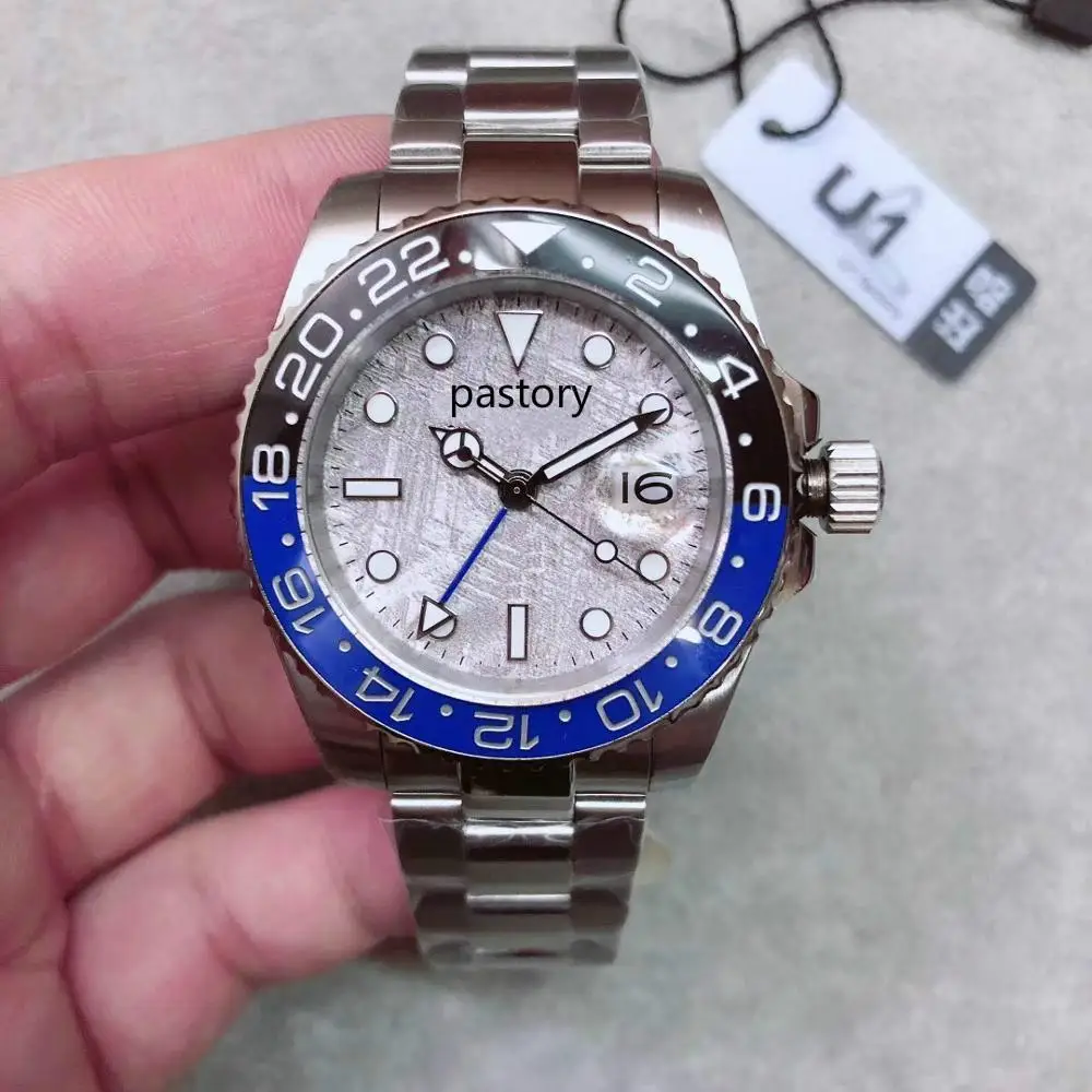 

New Two Style Gmt II 126719BLRO Batman Pepsi watch Life Waterproof Date New surface Sapphire original buckle Men's Wristwatch