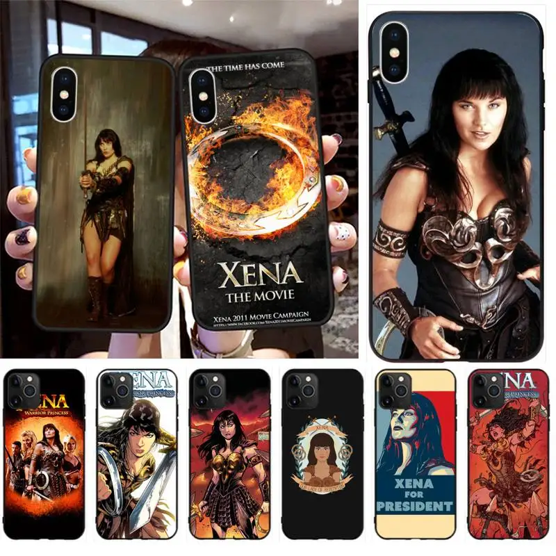 Мягкий силиконовый чехол Xena Warrior Princess из ТПУ для телефона iPhone 11 pro XS MAX 8 7 6 6S Plus X 5S SE