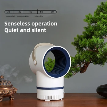 

Outdoor Quiet Desktop For Bedroom Portable Mosquito Killer Lamp USB Powered Electric Anti-Mosquit Pest Control Home Office