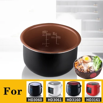 

Original 2L Replacement Rice cooker Cooking Pot Liner Non-stick liner Container Accessories For Philips HD3060/3061/3160/316