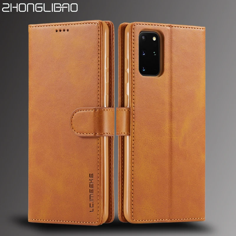 Leather Flip Case For Samsung Galaxy S20 Ultra S10 E S9 S8 S7 Note 8 9 10 Plus A51 A71 A81 A91 A01 A21 A50 A70 Phone Cover Etui | Мобильные