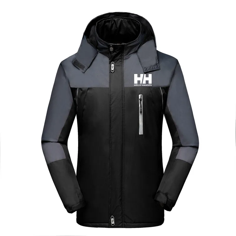 

Helly Hansen Jaquetas masculinas de Primavera А Prova D' Бgua Impressa Homens Casacos Com Capuz Mulheres Casacos Helly Marca Sуl