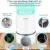 RIGOGLIOSO Air Purifier Air Cleaner for Home HEPA Filters 5V USB Кабель Малошумный Очиститель Воздуха с ночником Настольный GL2103