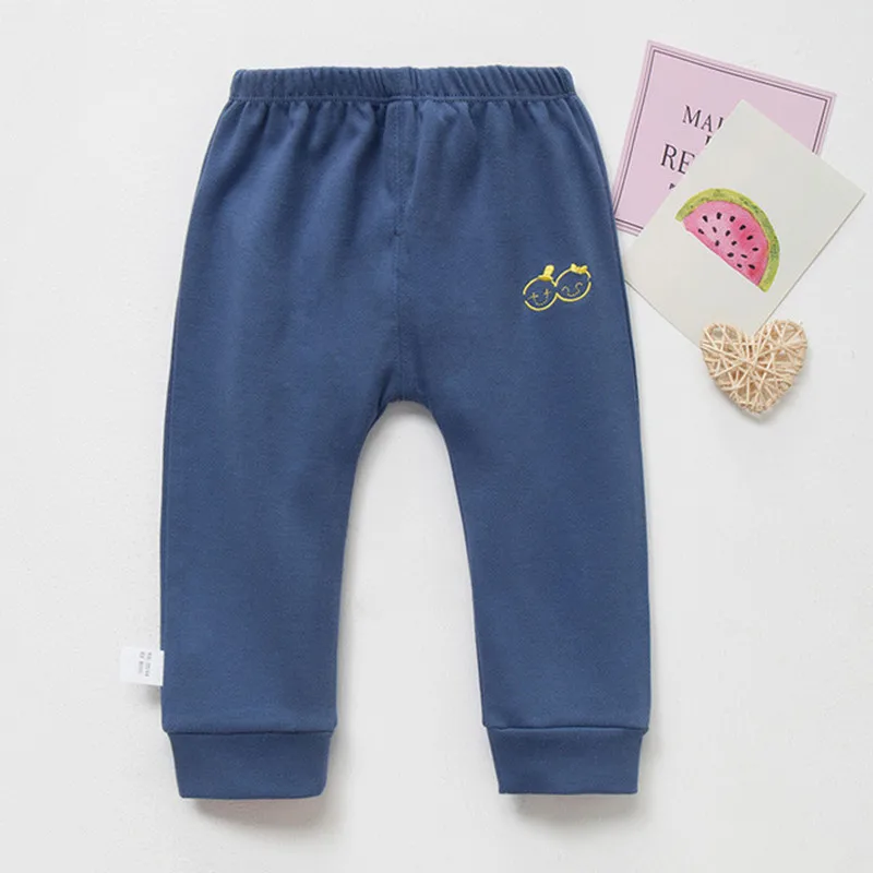 Детские спортивные штаны ярких цветов хлопковые повседневные штаны для малышей Одежда для детей весенне-осенние штаны-шаровары для маленьких мальчиков и девочек штаны для малышей - Цвет: BLS147