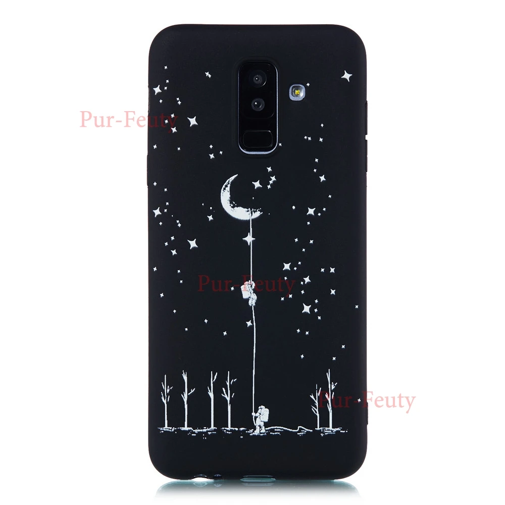 Чехол для samsung Galaxy A6 600 A600 A600FN милые мягкие силиконовые чехлы из ТПУ для Galaxy A6 Plus SM A605FN/DS