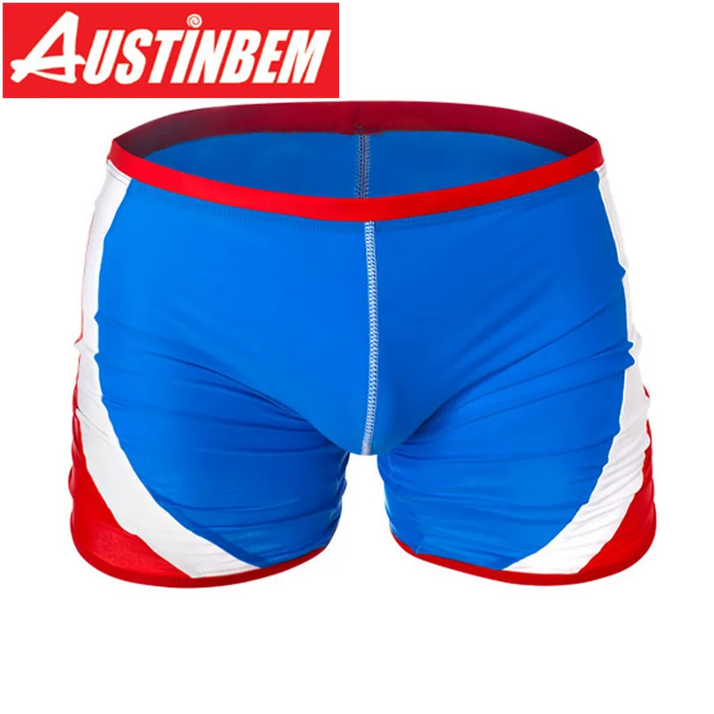 Мужская спортивная одежда, купальники, мужские купальники Maillot De Bain Homme, мужские плавки, купальные костюмы AUSTINBEM