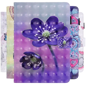 

For iPad 3 4 Case Fashion Print Case For Apple iPad 2 3 4 Smart Case Cover Tablet Cute Cartoon Silicone PU Leather Stand Shell