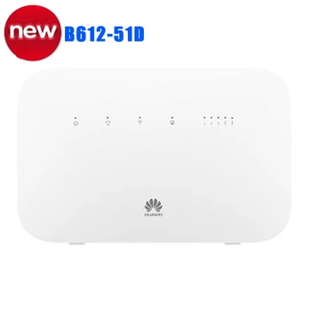 

Unlocked Huawei B612 B612s-51d Router 4G LTE Cat6 300Mbs CPE Router pk b310-518 mf279 router +2pcs 4G Antennas