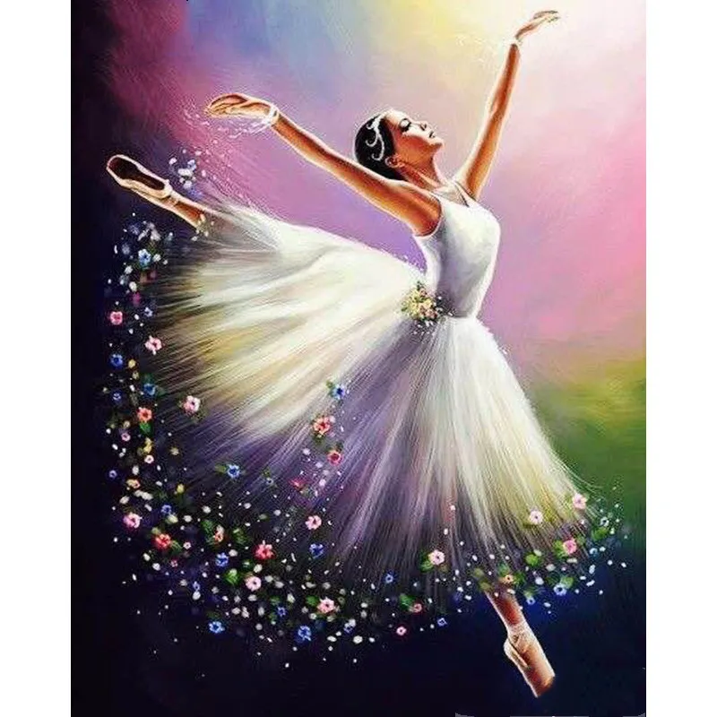 

Full Square / Round Drill 5D Diy Diamond Painting "Ballet" Embroidery Cross Stitch Home Decor Gift