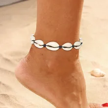 Стиль крутой европейский и американский Летний день стиль восемь небольших ракушек ручной работы браслеты