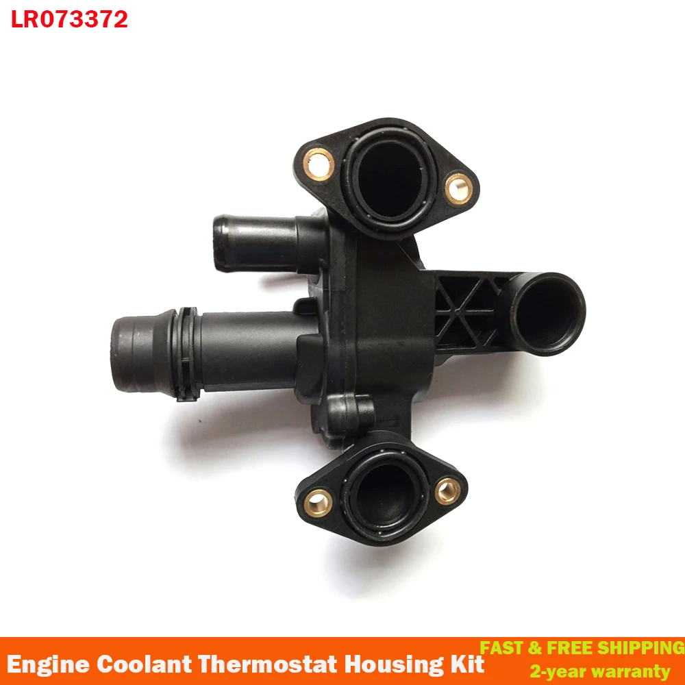 

LR073372 Cooling System Thermostat Water Outlet Pipe For Land Range Rover Sport Discovery LR3 4 Thermostat Housing Kit